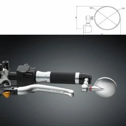 Coupon 🛒 Mirrors Rizoma Spy-r 94.5 Mirror Silver 👏