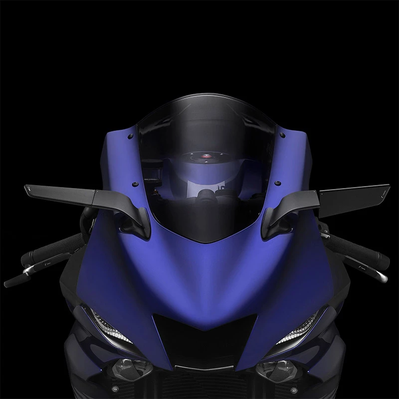 New π Rizoma Stealth Mirrors Pair Yamaha R6 Grey π - Image 4
