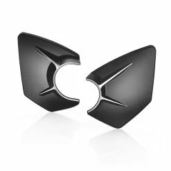 Outlet 🛒 Engine Rizoma Zbw100ba Airbox Covers Silver Black 🥰